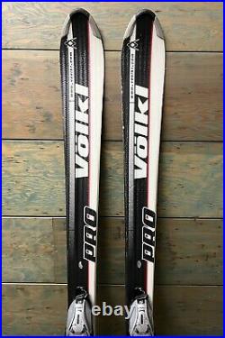Volkl 724 Pro 170 cm All-Mountain Skis with Marker Titanium 1300 Bindings