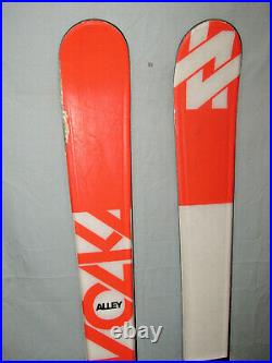 Volkl Alley all mtn freestyle twin tip skis 168cm with Marker FREE TEN bindings