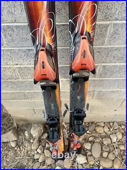 Volkl Attiva FUEGO women's skis 147cm with Marker Attiva Motion adjust. Bindings