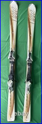 Volkl Attiva Luna 163cm Skis Marker Motion Bindings Technica Vento 6 heated Boot