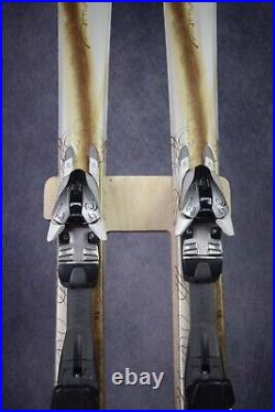 Volkl Attiva Luna Skis Size 149 CM With Marker Bindings