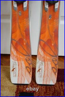 Volkl Attiva Ski Size 156 CM With Marker Bindings