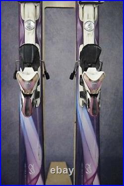 Volkl Chiara Skis Size 162 CM With Marker Bindings