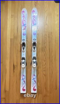 Volkl Chica Jr. Kids 140cm Skis with 7.0 MARKER Bindings JUNIOR Girls Tip Rocker