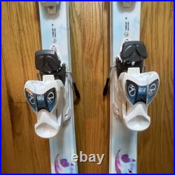 Volkl Chica Jr. Kids 140cm Skis with 7.0 MARKER Bindings JUNIOR Girls Tip Rocker