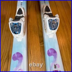 Volkl Chica Jr. Kids 140cm Skis with 7.0 MARKER Bindings JUNIOR Girls Tip Rocker
