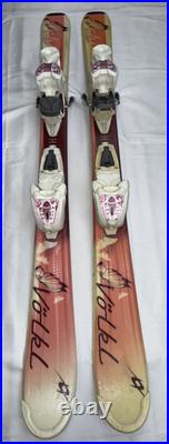 Volkl Chica Junior Kids Skis 100 cm Pink Butterfly Marker 4.5 GW Bindings Völkl