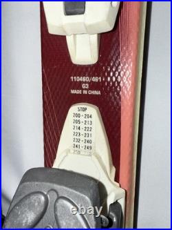 Volkl Chica Junior Kids Skis 100 cm Pink Butterfly Marker 4.5 GW Bindings Völkl