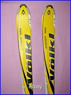 Volkl Energy 420 skis 184cm with Marker Motion 1200 adjustable ski bindings NICE