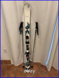 Volkl Flair 7.4 Skis 149 with Marker Bindings & Kerma Vector Poles 115 CM
