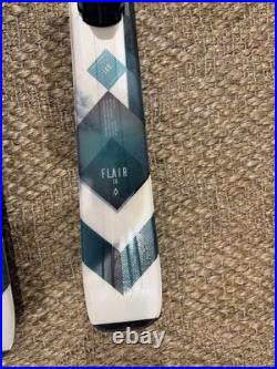Volkl Flair 7.4 Skis 149 with Marker Bindings & Kerma Vector Poles 115 CM
