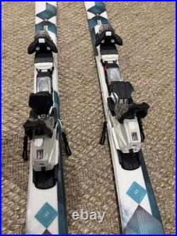 Volkl Flair 7.4 Skis 149 with Marker Bindings & Kerma Vector Poles 115 CM