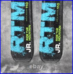 Volkl JR. RTM Skis with Marker 4.5 Bindings 110 cm