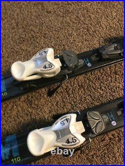 Volkl Jr. All Mountain Skis 110cm with Marker Bindings GREAT CONDITION