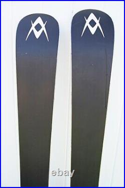 Volkl Kenja 156cm with Squire Marker Binding Skis Pre Owned Purple Graphics