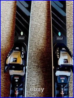 Volkl Peregrine 72 Master Race Skis 168 With Marker Comp Bindings MINT Condition