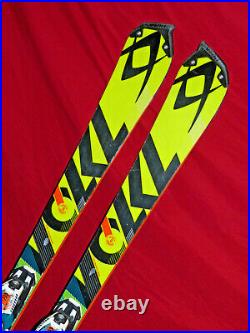 Volkl RACETIGER SL World Cup Jr Skis 145cm FIS with Marker Race 10 Bindings Plates