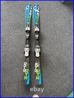 Volkl RTM Jr 130 cm Skis With Marker 4.5 Bindings (Used)