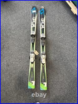 Volkl RTM Jr 130 cm Skis With Marker 4.5 Bindings (Used)