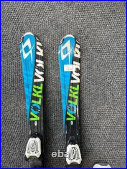Volkl RTM Jr 130 cm Skis With Marker 4.5 Bindings (Used)
