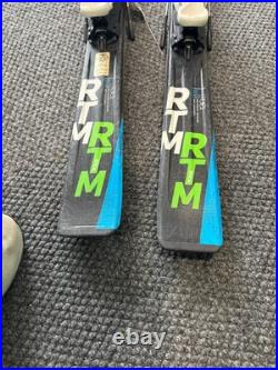 Volkl RTM Jr 130 cm Skis With Marker 4.5 Bindings (Used)