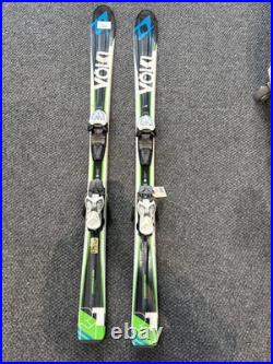 Volkl RTM Jr 130 cm Skis With Marker 7.0 Bindings (Used)