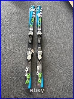 Volkl RTM Jr 130 cm Skis With Marker 7.0 Bindings (Used)