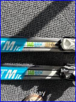 Volkl RTM Jr 140 cm Skis With Marker 7.0 Bindings (Used)