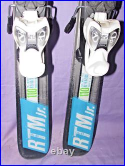 Volkl RTM Jr kid's skis 110cm with Marker 4.5 Fastrak adjustable youth bindings