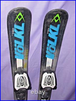 Volkl RTM Jr kid's skis 90cm with Marker 4.5 Fastrak adjustable youth bindings