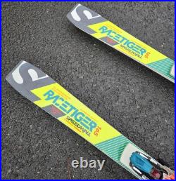 Volkl RaceTiger SL 165cm World Cup Skis Marker M1100 Bindings German Made GOOD Volkl RaceTiger SL 165cm World Cup Skis Marker M1100 Bindings German Made GOOD