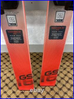 Volkl Racetiger GS 173cm 15m Racing Ski With Marker Rmotion 12 Binding USED 25/26
