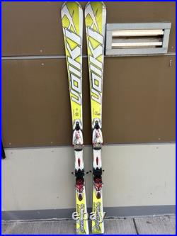 Volkl Racetiger Speedwall SL 165cm Slalom Skis + Marker R Motion 16 Demo Binding