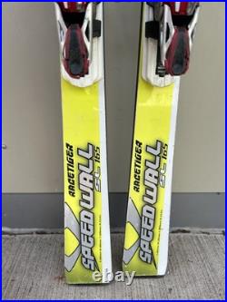 Volkl Racetiger Speedwall SL 165cm Slalom Skis + Marker R Motion 16 Demo Binding