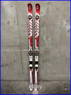 Volkl Racetiger World Cup GS 183cm FIS toilet marker XCELL XComp 16 bindings racing