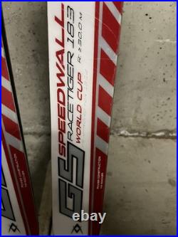 Volkl Racetiger World Cup GS 183cm FIS toilet marker XCELL XComp 16 bindings racing