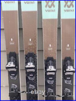 Volkl Secret 102 Women's 156 or 163cm Skis withMarker Squire 11 Bindings NICE