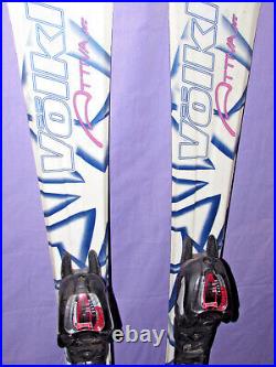 Volkl Supersport Attiva Jr girl's skis 110cm with Marker 4.5 Jr adjust. Bindings
