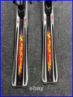 Volkl Tiger Shark All Mountain/Carving Skis, 175cm, Older Marker Bindings, SEE N