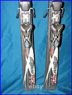 Volkl Unlimited AC3 all mtn skis 170cm with Marker iPT 12 adjustable ski bindings