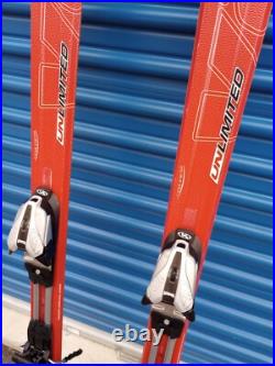 Volkl Unlimited AC 177 CM Skis with Marker Contact Control Adjustable Bindings Volkl Unlimited AC 177 CM Skis with Marker Contact Control Adjustable Bindings