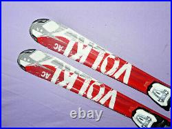 Volkl Unlimited AC Jr Kid's Skis 120cm with Marker 4.5 Adjustable Bindings SNOW