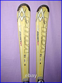 Volkl Unlimited R1 all mtn skis 156cm with Marker Speedpoint 9.0 adj. Bindings
