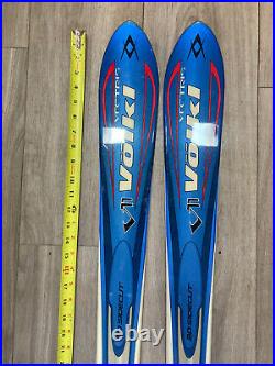 Volkl Vectris V11 3D Sidecut Skis withMarker M4.2 Bindings Size 163 W Grit Guards