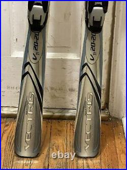 Volkl Vectris V 20-20 3D Sidecut Skis withMarker Bindings Size 170 Gray
