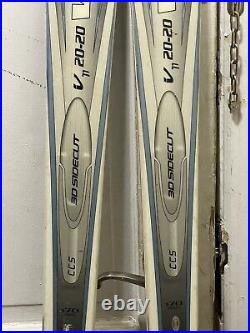 Volkl Vectris V 20-20 3D Sidecut Skis withMarker Bindings Size 170 Gray