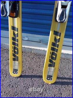 Volkl Vertigo G3 woodcore Men's 156cm Downhill Skis, Marker 1200 Bindings