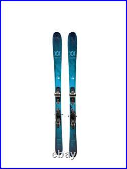 Völkl Yumi 84 All Mountain Skis 161cm with Marker Squire 10 GW Demo bindings