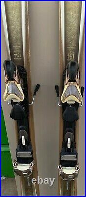 Volkl womens. Attiva tierra skis with marker bindings154 All Condition, 129/78/99